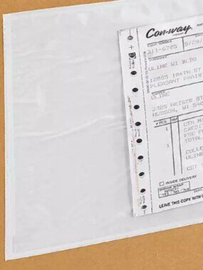 Clear Plastic Sleeve Stack - Translucent Protectivew Covers 40 Ct